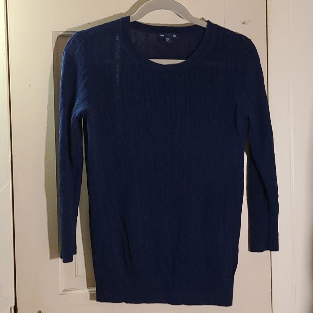 Blue sweater